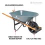 Steel Wheelbarrow in a Box – Corona – 5 cu. ft.